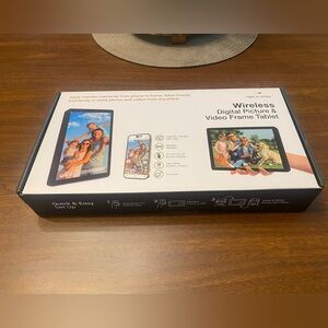 Wireless Digital Picture & Video Frame Tablet